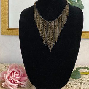 Unique Metal Chain Necklace